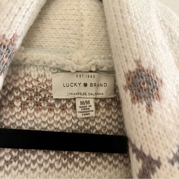 NWOT Lucky Brand Cardigan Size M - Picture 3 of 5